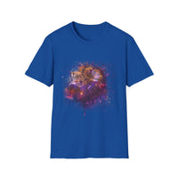 Fantasia 2:  Vibrant Splash Drip Art T-Shirt, Artistic Tee, Unisex Graphic Shirt, Trendy Casual Wear, Unique Gift for Art Lovers