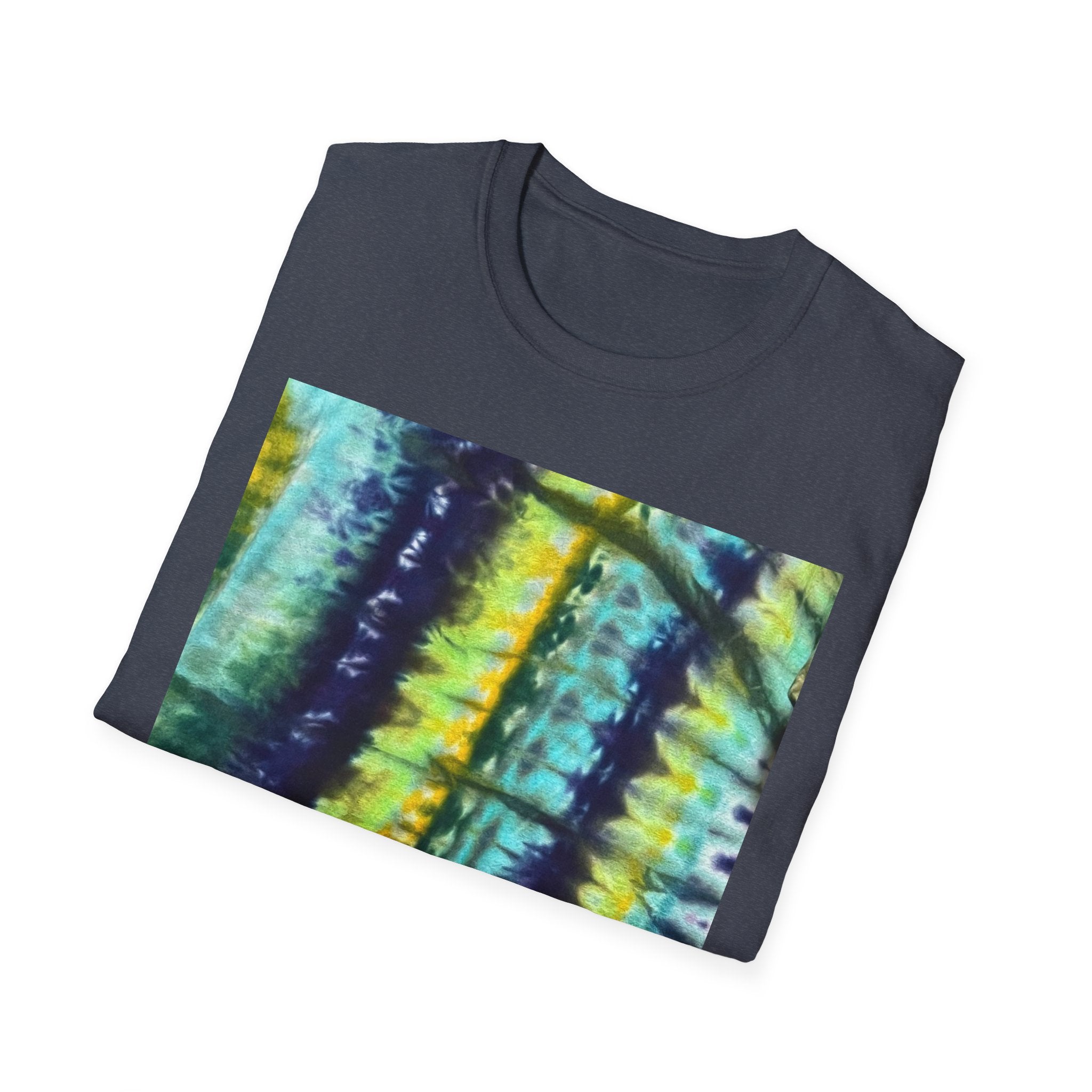 ALLIGATOR ALLEY: Reptile inspired, Vibrant Tie-Dye Unisex T-Shirt, Boho Style Tee, Summer Outfit, Festival Wear, Gift for Her, Unique Graphic Shirt