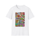 SAN MATEO MAGIC: Vibrant Tie-Dye Unisex T-Shirt, Festival Shirt, Boho Style Tee, Comfortable Everyday Wear, Graphic Tee, Gift for Music Lovers