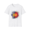 Supersonic 2:  Vibrant Splash Art Unisex T-Shirt, Colorful Tee, Casual Wear, Festival Shirt, Graphic Tee, Gift for Art Lovers