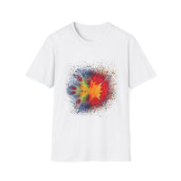 Supersonic 2:  Vibrant Splash Art Unisex T-Shirt, Colorful Tee, Casual Wear, Festival Shirt, Graphic Tee, Gift for Art Lovers