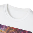 FANTASIA:  Fantasy inspired Splat style, Tie-Dye Unisex Softstyle T-Shirt | Perfect for Summer Festivals, Casual Outings, Gifts, and Relaxation