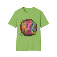 Firestone 2:  Vibrant Tie-Dye Unisex T-Shirt, Colorful Casual Tee, Summer Festival Shirt, Gift for Friends, Boho Style Apparel