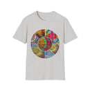 Synchronicity 2:  Colorful Tie-Dye Unisex T-Shirt, Boho Chic Tees, Summer Vibes Shirt, Festival Wear, Gift for Friends, Relaxed Fit Tops