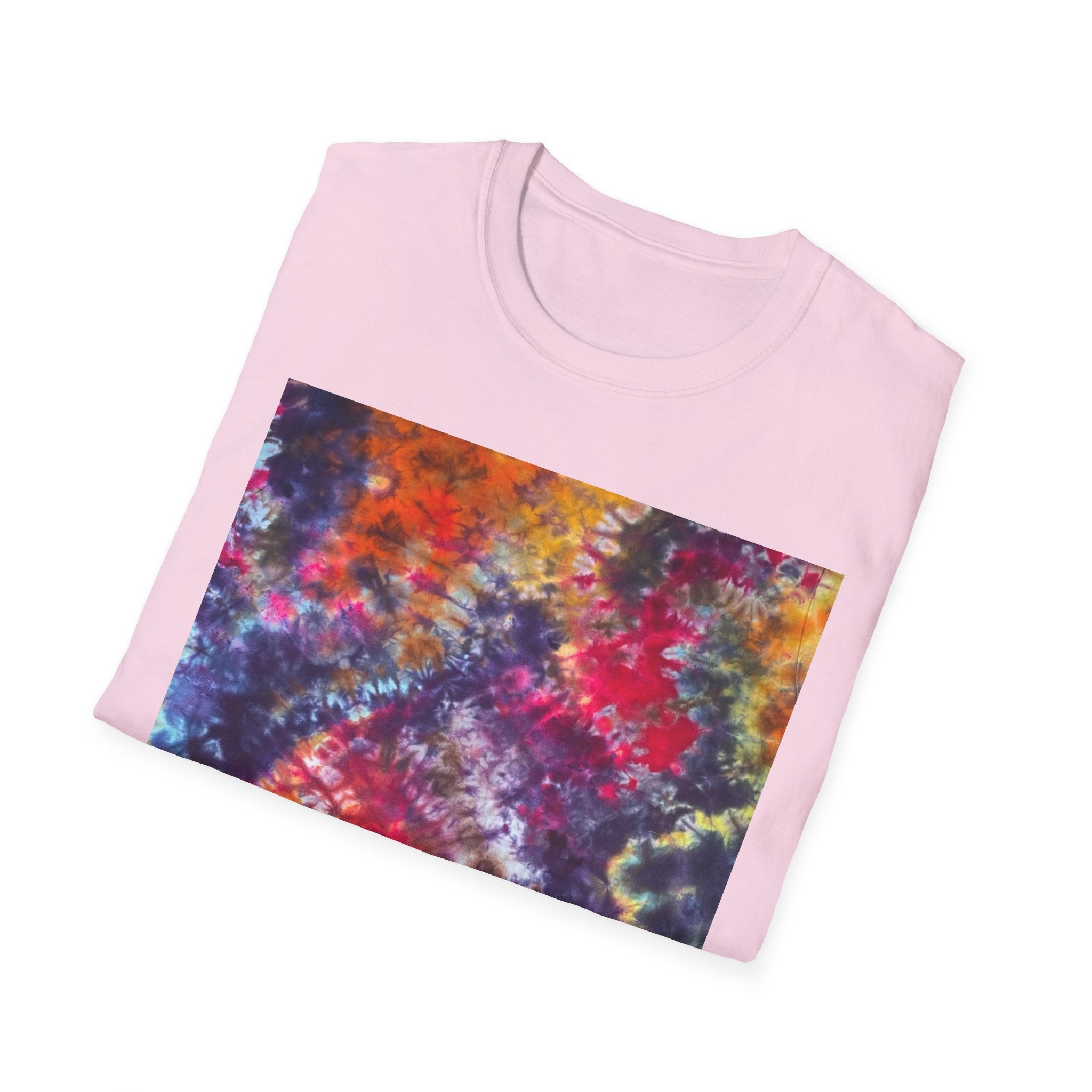 FIFTH DIMENSION: Galaxy style, Vibrant Tie-Dye Unisex T-Shirt - Perfect for Summer Festivals, Casual Outfits, Gifts, Beach Days, and Relaxed Vibes