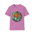 Whiplash 2:  Vibrant Spiral Tie-Dye Unisex T-Shirt, Soft Tee, Colorful Casual Tee, Summer Style shirt, Eco-friendly Gift, Festival Wear