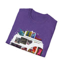 The Dilemma 2:  Colorful Collage Unisex Softstyle T-Shirt - Vibrant Art Tee, Casual Wear, Unique Gift, Graphic Tee, Everyday Essentials, Trendy Fashion