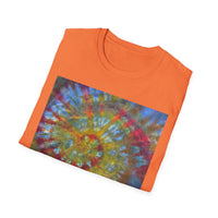 WATERMELON KRUSH: Trendy and Colorful Tie-Dye Unisex T-Shirt, Casual Wear, Summer Vibes, Festival Clothing, Eco-Friendly Fashion, Gift for Friends