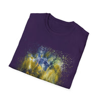 PARADIGM SHIFT: Dream quality, Vibrant Tie-Dye Unisex T-Shirt, Colorful Graphic Tee for Festivals, Gifting, Summer Wear, Relaxed Vibe, Unisex Apparel
