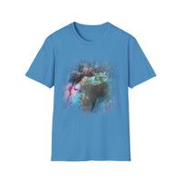 THUNDER BAY: Storm inspired Abstract Art Unisex Softstyle T-Shirt, Unique Fashion Tee, Comfortable Graphic Shirt, Perfect Gift, Casual Wear