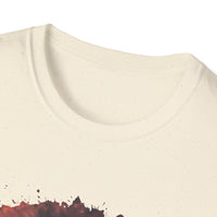 Powerball Bliss 2:  Whimsical Watercolor Spiral T-Shirt, Unisex Tee, Artistic Apparel, Casual Wear, Gift for Art Lovers, Unique Festival Outfit