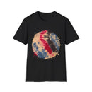 Boomerang Blaze 2:  Tie Dye Unisex Softstyle T-Shirt - Bohemian Vibes for Casual Wear, Summer Festivals, Gift Ideas, Eco-Friendly Fashion, Everyday Comfort