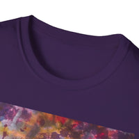 FANTASIA:  Fantasy inspired Splat style, Tie-Dye Unisex Softstyle T-Shirt | Perfect for Summer Festivals, Casual Outings, Gifts, and Relaxation