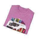 The Dilemma 2:  Colorful Collage Unisex Softstyle T-Shirt - Vibrant Art Tee, Casual Wear, Unique Gift, Graphic Tee, Everyday Essentials, Trendy Fashion
