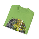 Blueberry Bliss 2:  Nature-Inspired Unisex Softstyle T-Shirt, Graphic Tee, Eco-Friendly Apparel, Earthy Vibe Shirt, Casual Wear, Nature Lover Gift