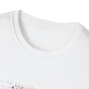 Fantasia 2:  Vibrant Splash Drip Art T-Shirt, Artistic Tee, Unisex Graphic Shirt, Trendy Casual Wear, Unique Gift for Art Lovers