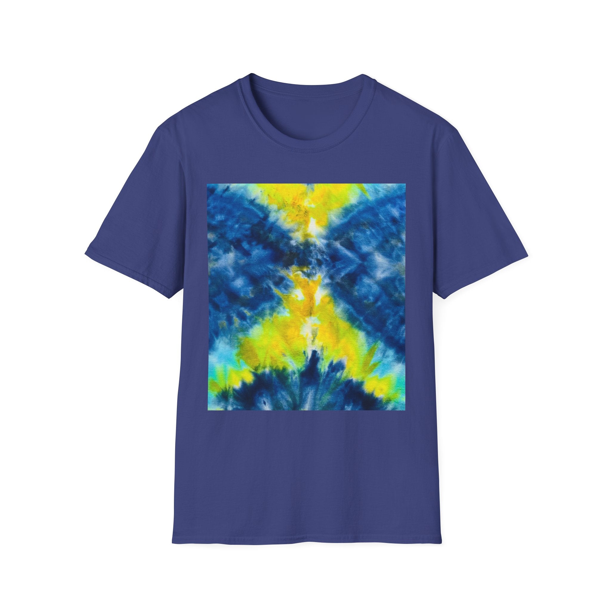 ZENITH: Excellence! Vibrant Tie-Dye Unisex Softstyle T-Shirt | Perfect for Summer Festivals, Beach Days, Casual Outfits, Gift for Friends, Men's and [...]