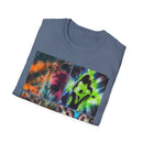 THE VICEROY: Unisex Tie-Dye collage T-Shirt, Vibrant Fashion Tee, Summer Wardrobe Essential, Festival Wear, Gift for Creative Souls, Casual Everyday Tee