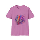 Bombay Blitz 2:  Vibrant Abstract Art T-Shirt | Unisex Softstyle Tee, Colorful Graphic Shirt, Trendy Casual Wear, Unique Gift for Art Lovers