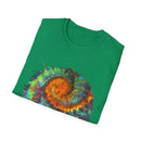 Whiplash 2:  Vibrant Spiral Tie-Dye Unisex T-Shirt, Soft Tee, Colorful Casual Tee, Summer Style shirt, Eco-friendly Gift, Festival Wear