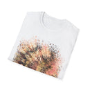 CAT SCRATCH FEVER:  Scratchy fun  vibe, Abstract Tie-Dye Unisex Softstyle T-Shirt | Bohemian Vibe, Casual Wear, Gift for Friends, Summer Fashion, Nature Lover Tee