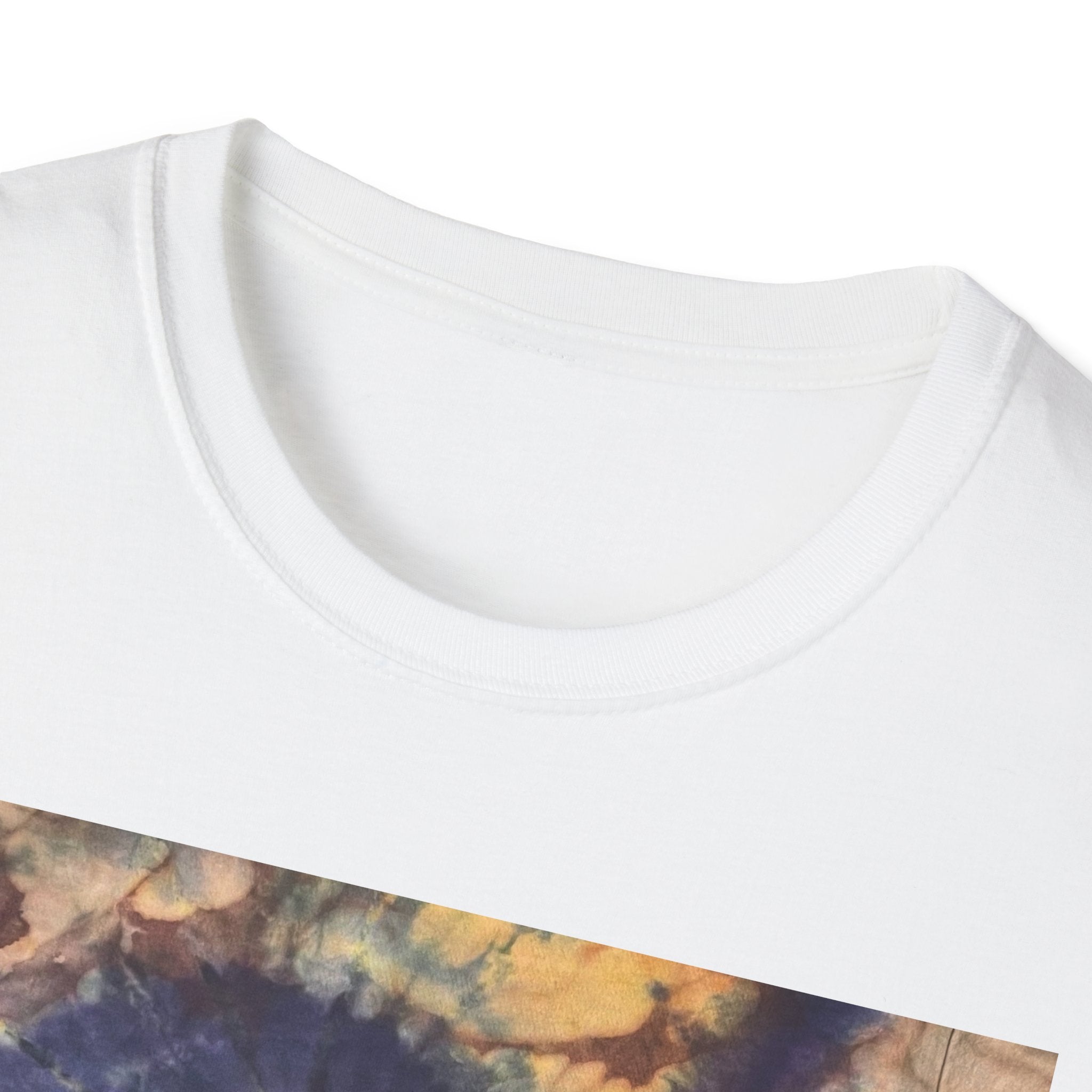 MOCHA SPIDER DANCE:  Unique Spiral Tie-Dye Unisex T-Shirt, Boho Chic Tee, Summer Vibes Top, Festival Wear, Eco-Friendly Gift