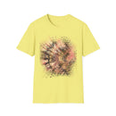 CAT SCRATCH FEVER:  Scratchy fun  vibe, Abstract Tie-Dye Unisex Softstyle T-Shirt | Bohemian Vibe, Casual Wear, Gift for Friends, Summer Fashion, Nature Lover Tee