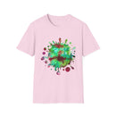 Autumn Infusion 2:  Vibrant Splash T-Shirt - Artsy Graphic Tee for Creatives, Casual Wear, Unique Gift, Summer Style, Colorful Fashion