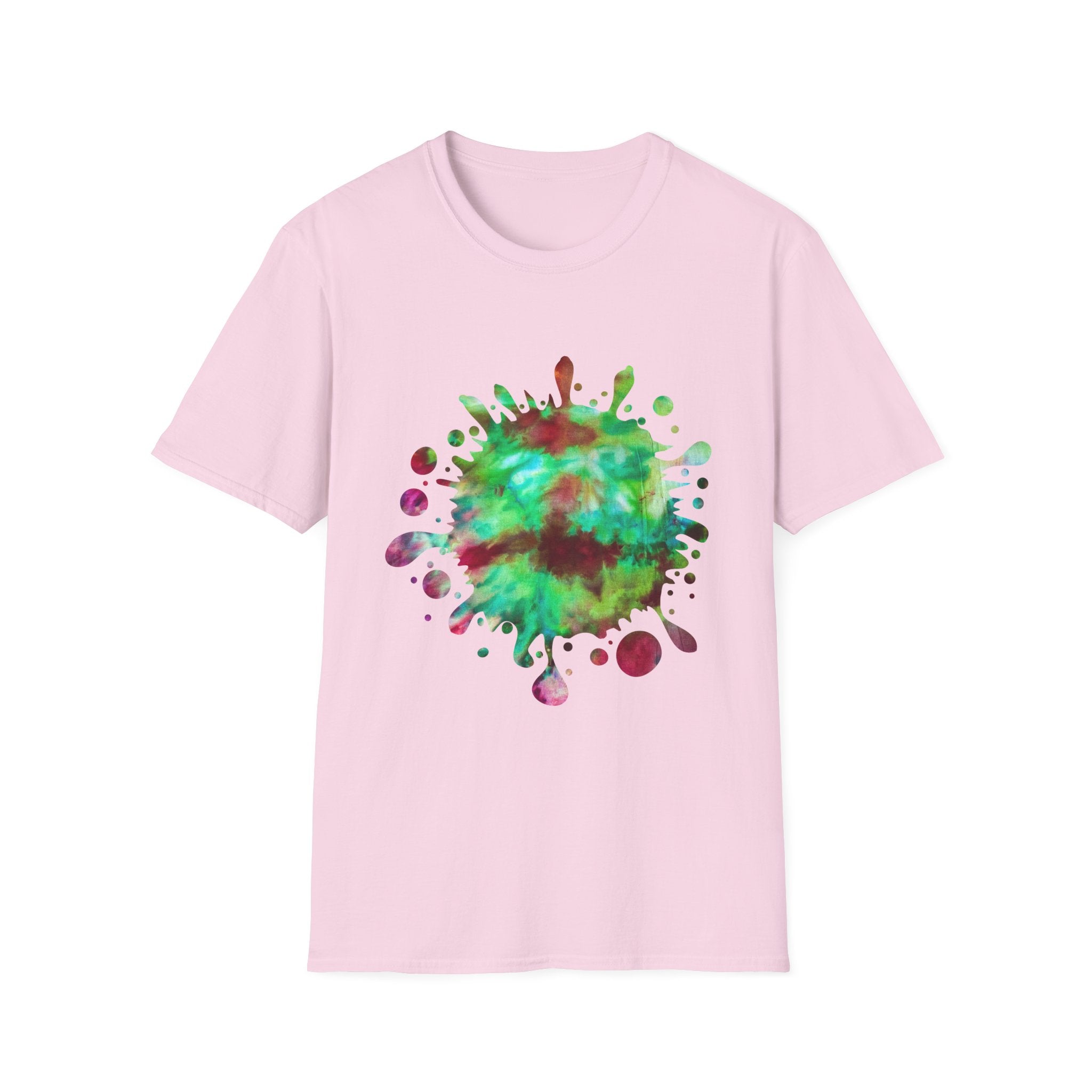 Autumn Infusion 2:  Vibrant Splash T-Shirt - Artsy Graphic Tee for Creatives, Casual Wear, Unique Gift, Summer Style, Colorful Fashion