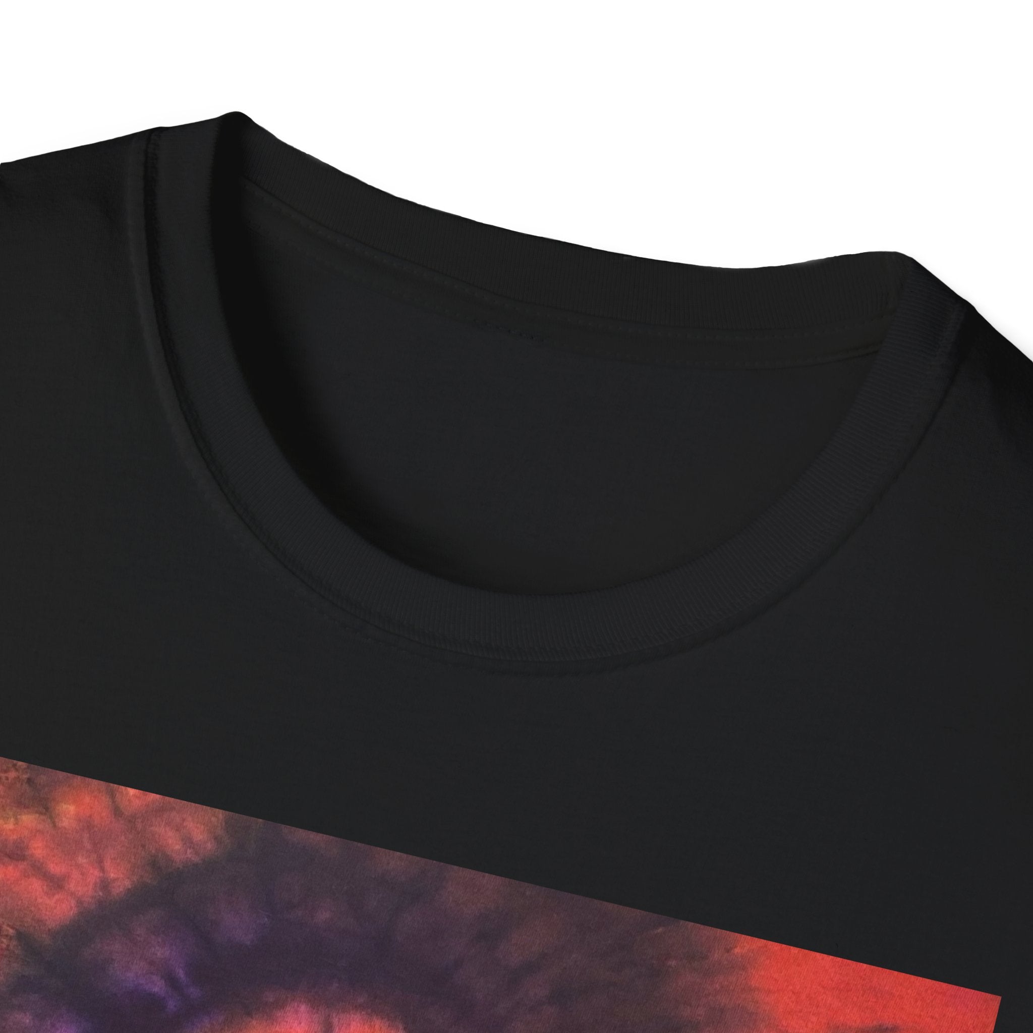 POWER BALL BLISS: Vibrant swirl Tie-Dye Unisex Softstyle T-Shirt, Summer Festival Tee, Bohemian Apparel, Gift for Friends, Unique Graphic Shirt