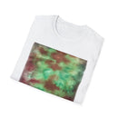 AUTUMN INFUSION: Unisex Monet Tie-Dye Art T-Shirt, Relaxed Comfy Tee, Boho Style Shirt, Perfect Gift for Art Lovers, Festival Wear, Casual Everyday Clothing