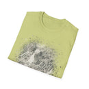 GRAVITY:  Gritty, edgy, Monochrome Tie-Dye Unisex T-Shirt, Casual Everyday Wear, Gift for Friends, Trendy Summer Fashion, Unique Art Apparel