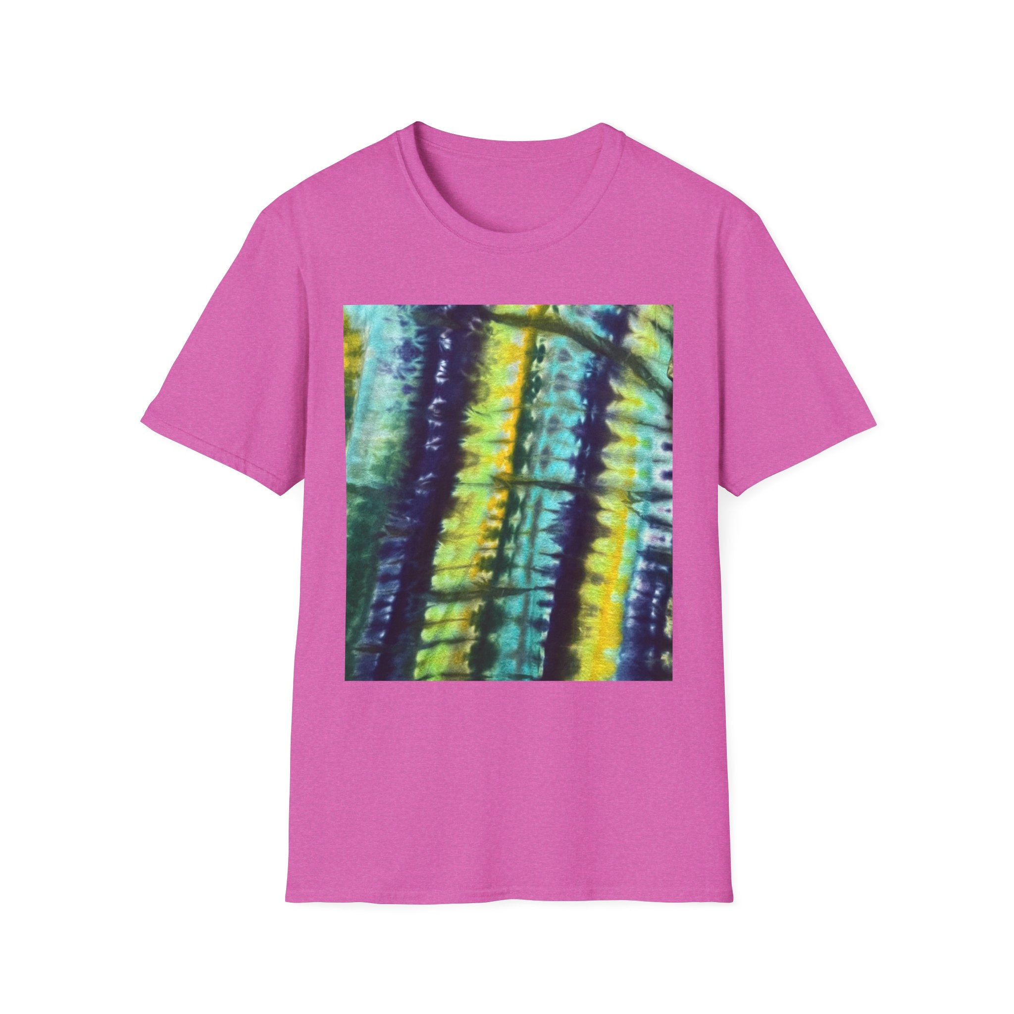 ALLIGATOR ALLEY: Reptile inspired, Vibrant Tie-Dye Unisex T-Shirt, Boho Style Tee, Summer Outfit, Festival Wear, Gift for Her, Unique Graphic Shirt