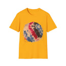 Boomerang Blaze 2:  Tie Dye Unisex Softstyle T-Shirt - Bohemian Vibes for Casual Wear, Summer Festivals, Gift Ideas, Eco-Friendly Fashion, Everyday Comfort