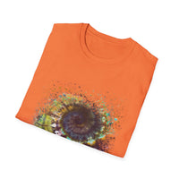 Temptation 2:  Colorful Spiral Art Unisex Softstyle T-Shirt, Casual Wear, Gift for Art Lovers, Eco-Friendly Tee, Summer Fashion