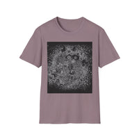 COMET: Galaxy inspired, Artistic Floral Unisex T-Shirt, Casual Wear, Gift for Nature Lovers, Summer Outfit, Trendy Graphic Tee