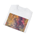 JUPITER JEWEL: Galaxy inspired, Colorful Tie-Dye Unisex Softstyle T-Shirt | Vibrant Casual Wear, Summer Vibes, Festival Gear, Everyday Comfort, Unique Gift