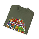 San Mateo Magic 2:  Vibrant Artistic Unisex T-Shirt, Colorful Graphic Tee, Trendy Casual Shirt, Unique Gift for Art Lovers, Summer Essential