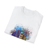 Tenacity 2:  Colorful Tie-Dye Unisex Softstyle T-Shirt, Casual Wear, Gift for Art Lovers, Summer Vibes, Festival Clothing