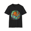 Whiplash 2:  Vibrant Spiral Tie-Dye Unisex T-Shirt, Soft Tee, Colorful Casual Tee, Summer Style shirt, Eco-friendly Gift, Festival Wear