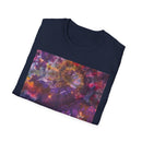 FANTASIA:  Fantasy inspired Splat style, Tie-Dye Unisex Softstyle T-Shirt | Perfect for Summer Festivals, Casual Outings, Gifts, and Relaxation