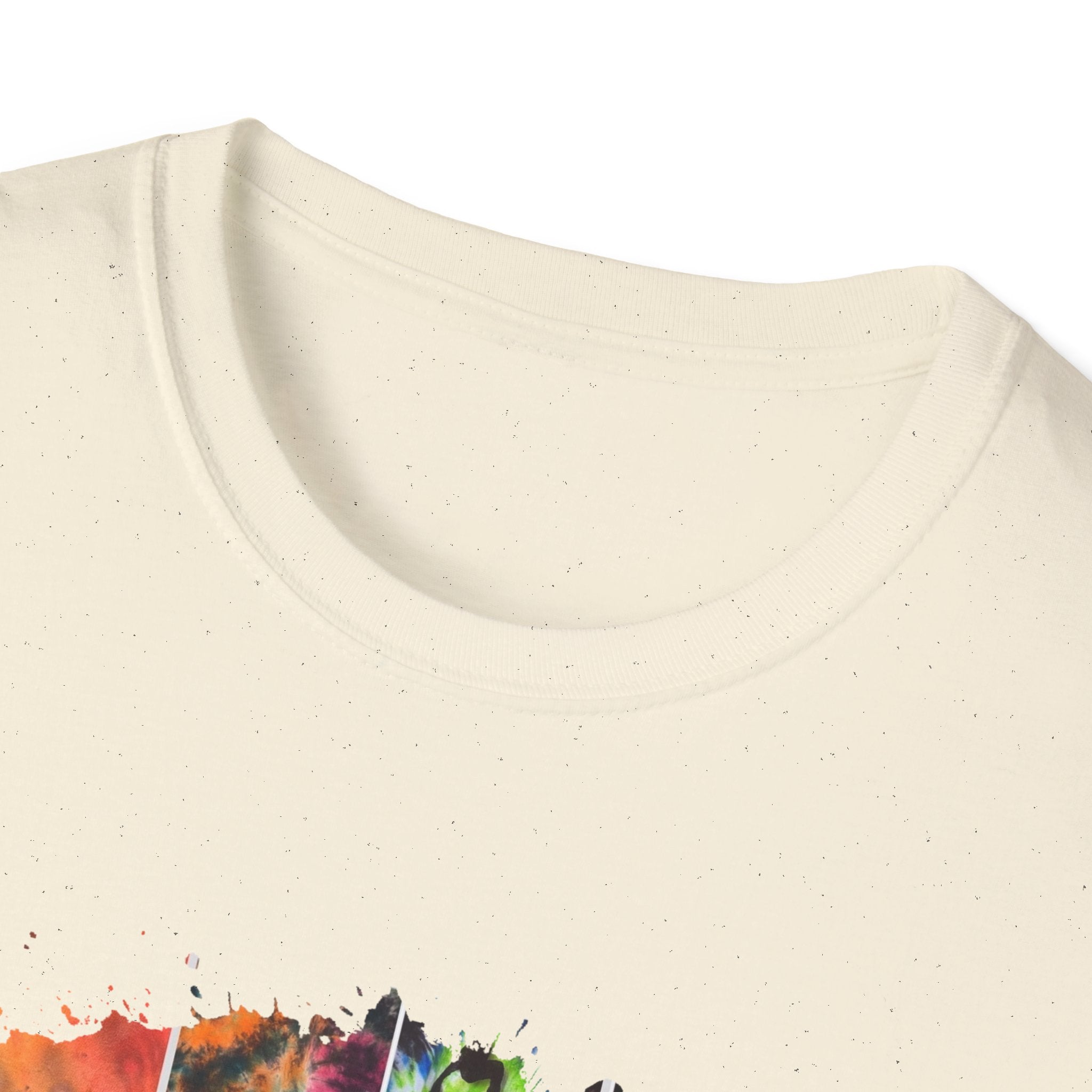 Resilience 2:  Vibrant Tie-Dye Unisex Softstyle T-Shirt, Bohemian Tee, Summer Apparel, Festival Wear, Gift for Him or Her