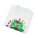 Autumn Infusion 2:  Vibrant Splash T-Shirt - Artsy Graphic Tee for Creatives, Casual Wear, Unique Gift, Summer Style, Colorful Fashion