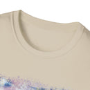 LILAC INFUSION:  Nature inspired Tie-Dye Unisex Softstyle T-Shirt - Boho Chic, Casual Wear, Summer Essential, Festival Outfit, Unique Gift