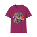 Resilience 2:  Vibrant Tie-Dye Unisex Softstyle T-Shirt, Bohemian Tee, Summer Apparel, Festival Wear, Gift for Him or Her