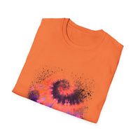 Indigo Odyssey 2:  Vibrant Tie-Dye Unisex T-Shirt | Soft Stylish Tee for Festivals, Casual Wear, Gifts, Summer Events, Parties