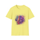 Bombay Blitz 2:  Vibrant Abstract Art T-Shirt | Unisex Softstyle Tee, Colorful Graphic Shirt, Trendy Casual Wear, Unique Gift for Art Lovers
