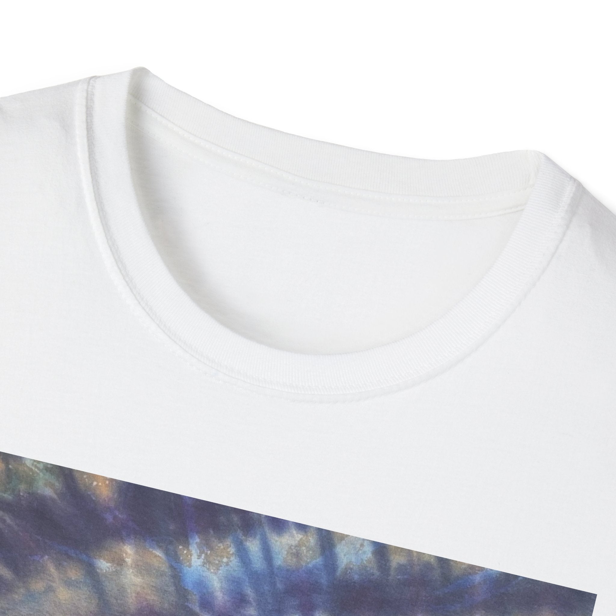 BLUE ON COPPER: Rebel Tie-Dye T-Shirt | Soft Cotton Tee, Festival Wear, Casual Outfit, Gift for Her, Eco-Friendly Apparel