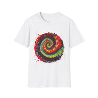 Chartreuse Legend 2:  Colorful Tie-Dye Unisex Softstyle T-Shirt | Music Festival Wear, Casual Summer Shirt, Boho Style Tee, Gift for Him/Her, Vibrant Spiral [...]
