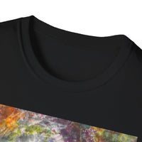 CORNUCOPIA:  Grunge style tie dye, Unisex Softstyle T-Shirt